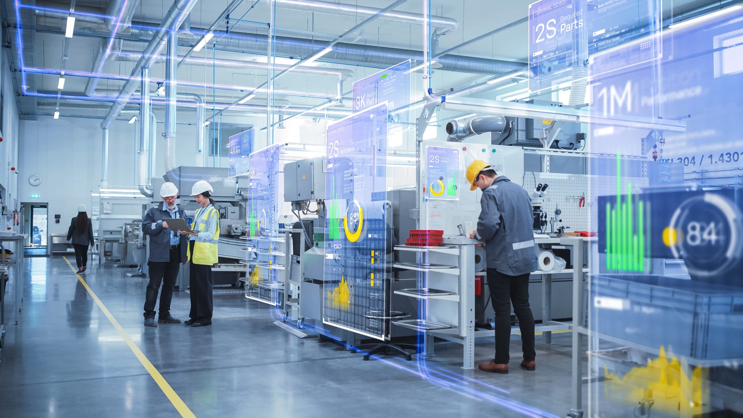 Factory Digitalization: Two Industrial Engineers Using Improved Manufacturing Systems